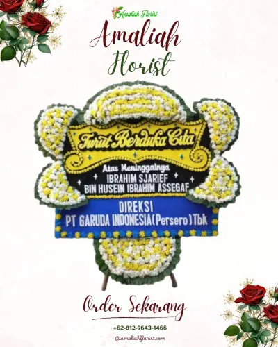Papan Bunga Duka di Ambengan